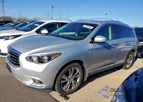 2013 Infiniti Jx35 z USA, uszkodzony, nr VIN 5N1AL0MM9DC327084